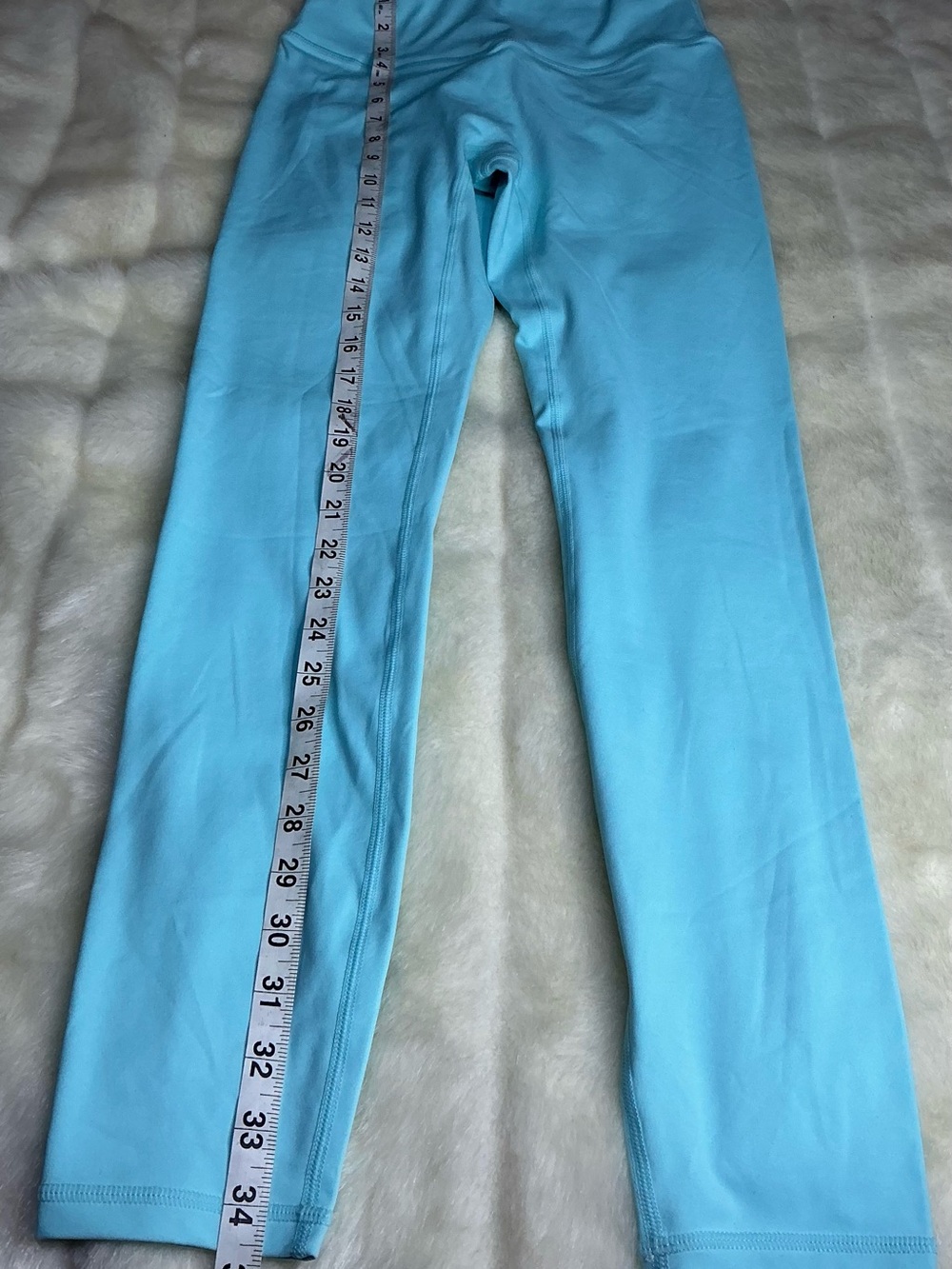 PARAGON Athletic Leggins Bright Aqua Seamless - Picture 9 of 12
